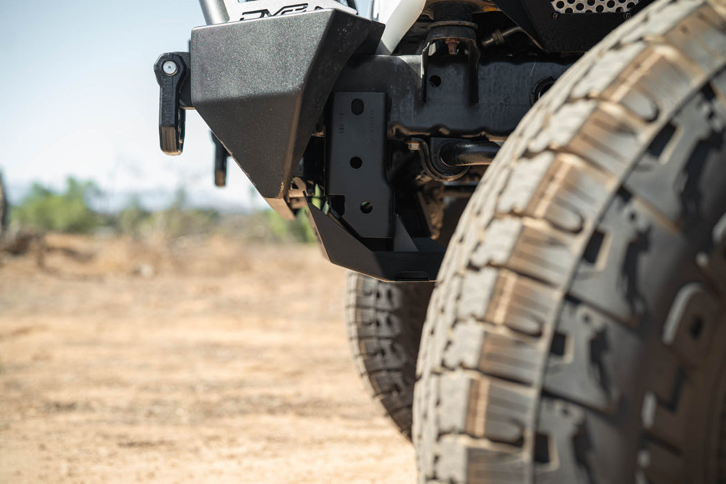 Side profile of the 2007-2018 Jeep Wrangler JK Front Skid Plate