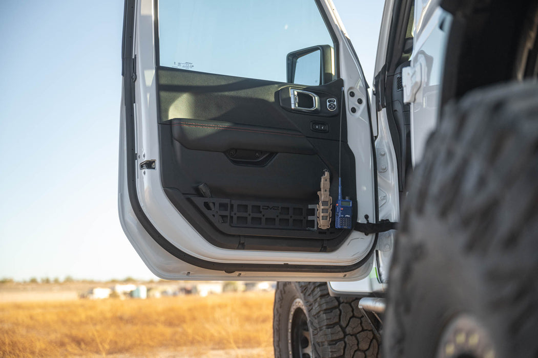 2018-2025 Jeep Wrangler JL & Gladiator JT Electric Seat Front Door Molle Pockets