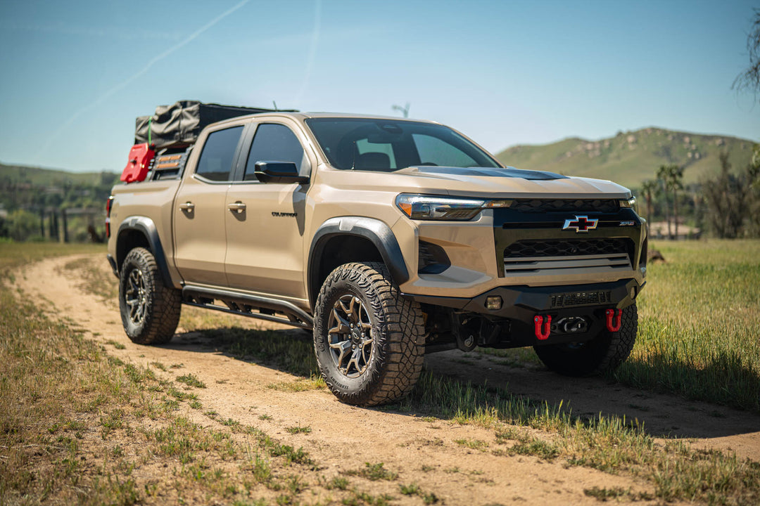 Installed Chevy Colorado ZR2 Spec Series Front Bumper
