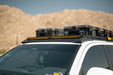 Roof Rack Light Mount for the 4th Gen Toyota Tacoma Roof Rack with mountains in the background