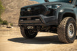 Close up of the Spec Series Front Bumper on the 4th Gen Toyota Tacoma at our proving grounds