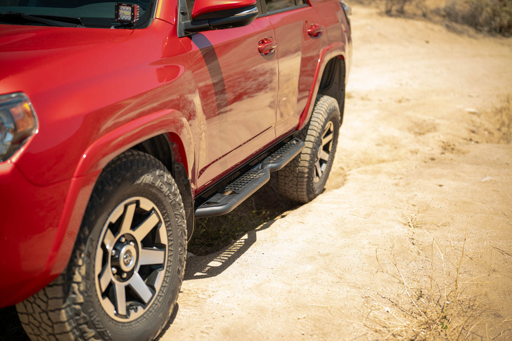 OE Plus Side Steps for the 2010-2024 Toyota 4Runner on the trail