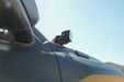 6th Gen Toyota 4Runner Ditch Light Brackets from a lower angle showing the overhang