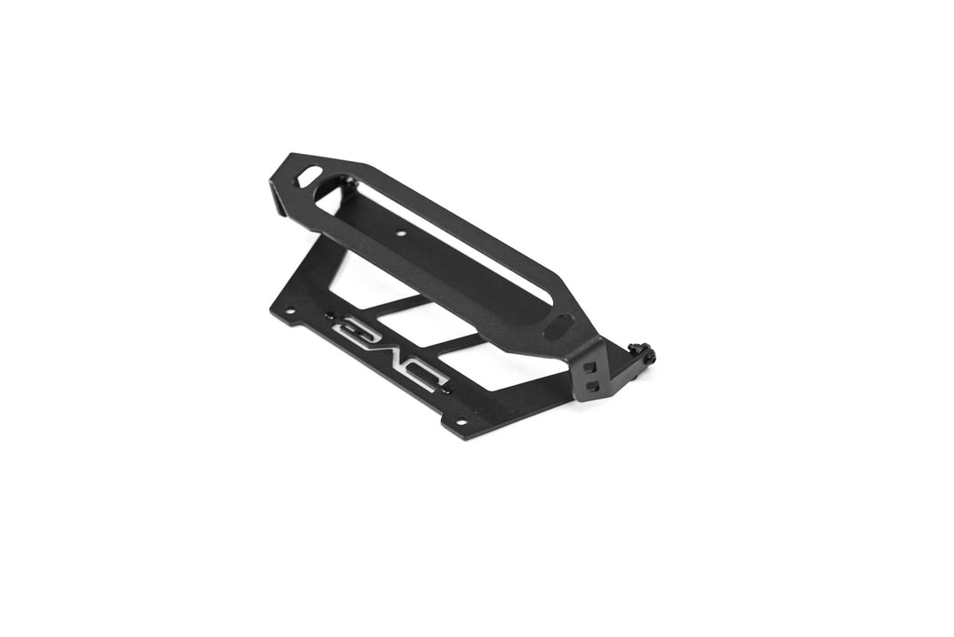 Fairlead Mounted Flip-Up License Plate Bracket With DV8 Pocket Fairlead