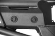 Up-close view of DV8's Ford Parking Sensor Bezels installed to an aftermarket bumper.