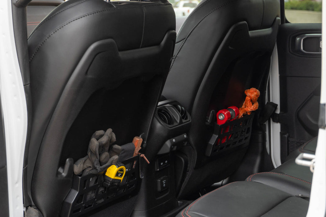 2018-2025 Jeep Wrangler & Gladiator Rubicon/Mojave | Seat Back Molle Pockets