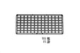 27x12 Universal Molle Panel with hardware