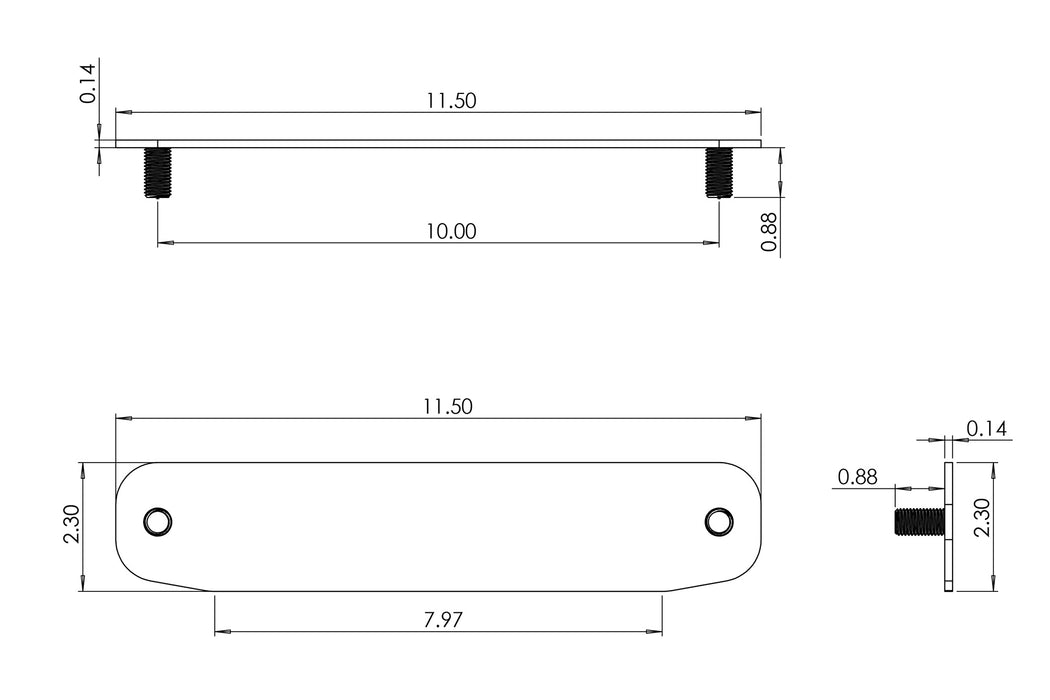 Winch Fairlead Cover Plate