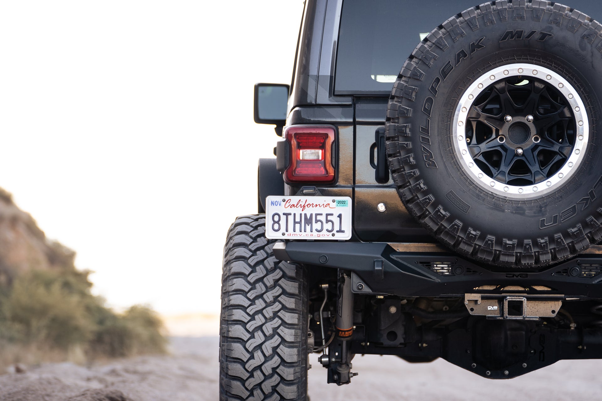 Low Profile Rear Jeep Bumper