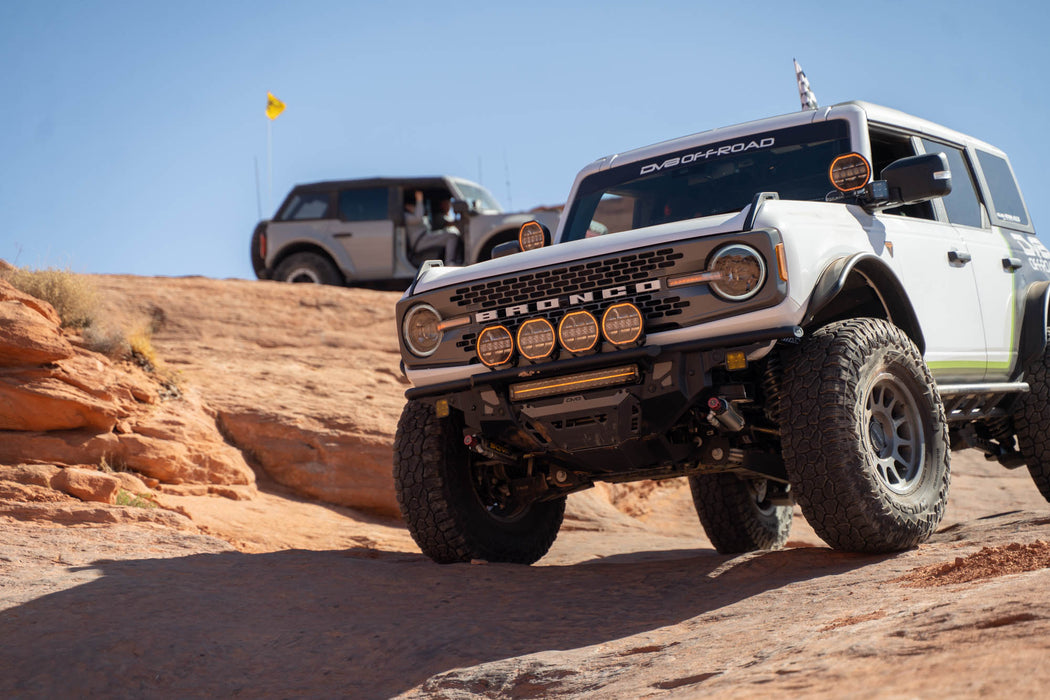 2021-2025 Ford Bronco | A-Pillar Dual Light Pod Drop Mounts