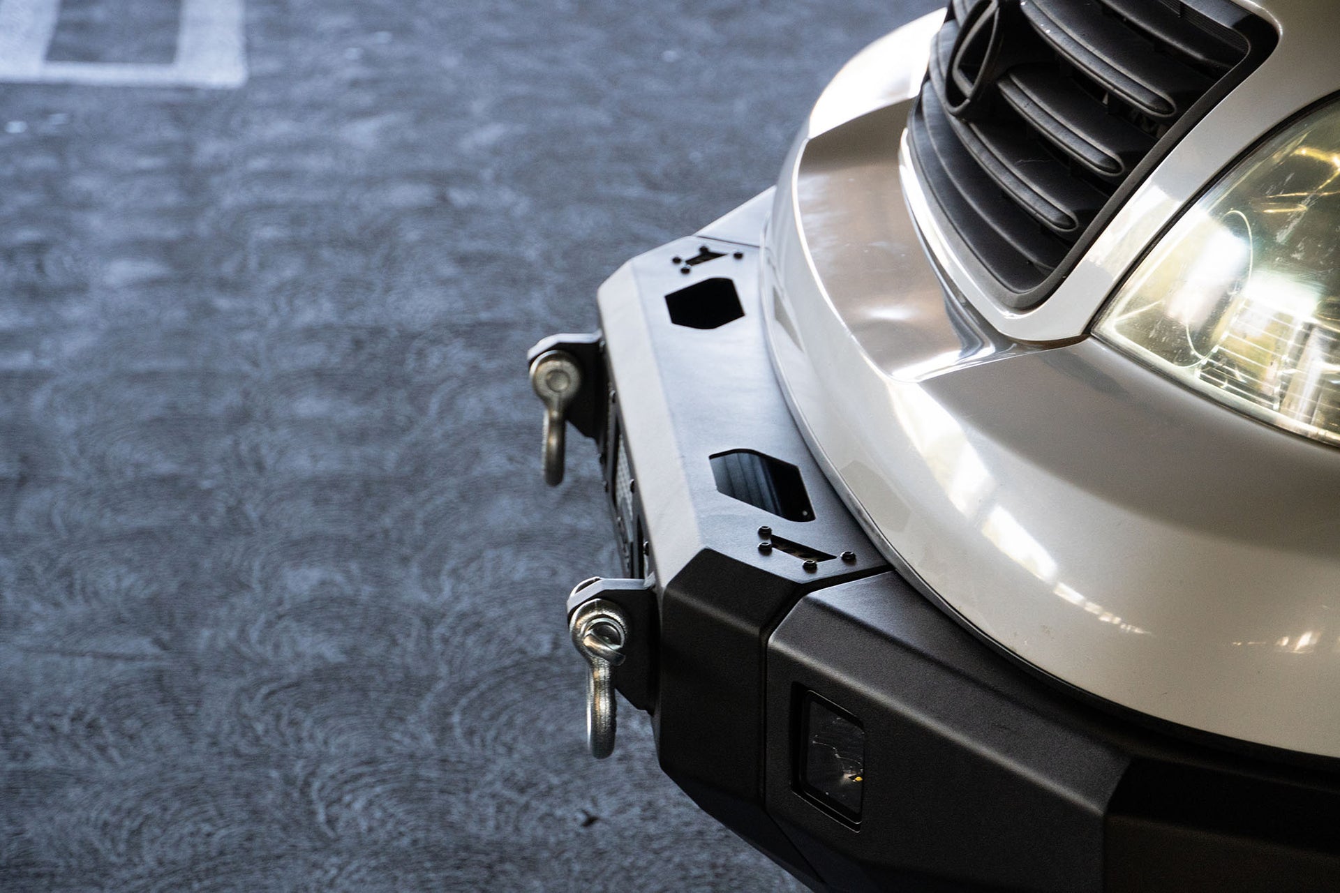 GX 470 Overland Bumper with Concealed Winch Mount