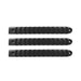 2007-18 Jeep JK 2 Door Handle Inserts | 3 pcs | Black-DV8 Offroad
