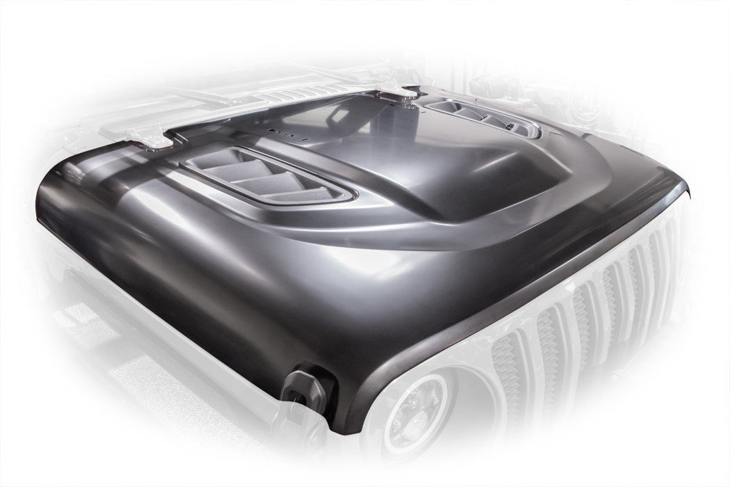 2018-21 Jeep JL & 2020-21 JT Rubicon Replica Hood-DV8 Offroad