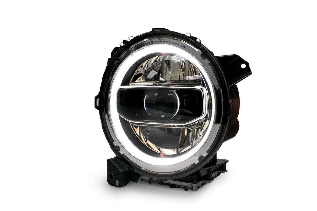 2018-2025 Jeep JL & 2020-2025 JT LED Headlights | Chrome