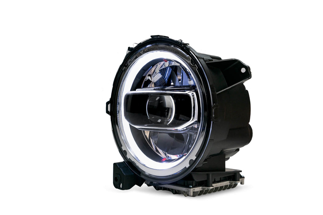 2018-2025 Jeep JL & 2020-2025 JT LED Headlights | Chrome