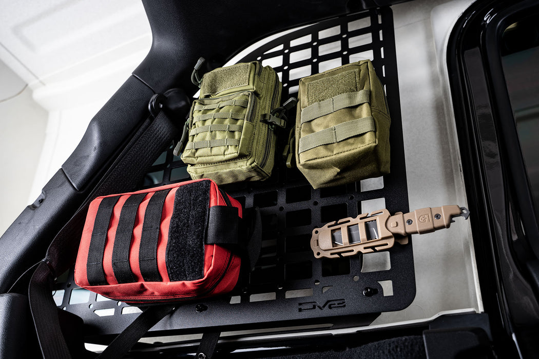 2018-2023 Jeep Wrangler JL | Rear Window Molle Storage Panels